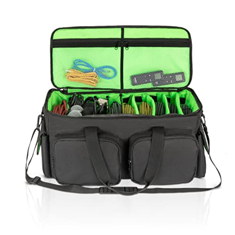 Audio Music Store - DJ Cable File Bag Detachable Padded
