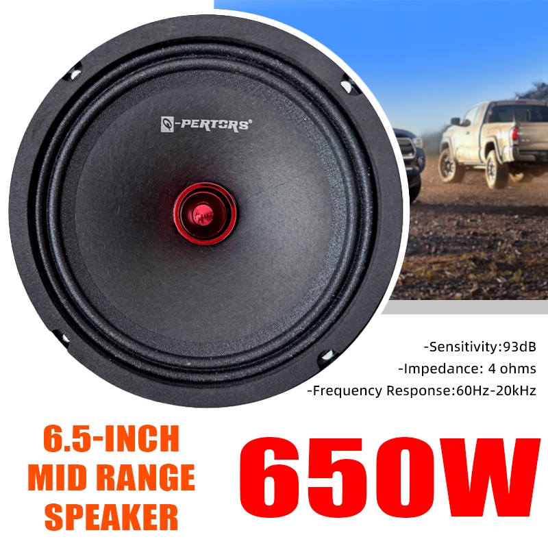 Audio Universal Music - 6.5Inch Universal Car Speaker 650W Midrange