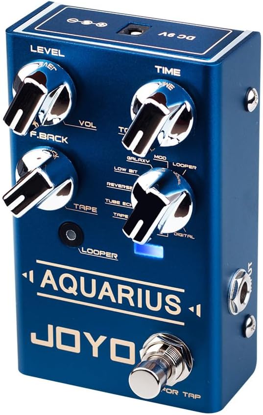 Looper Pedal Guitar - Multi Delay Pedal with Looper 8