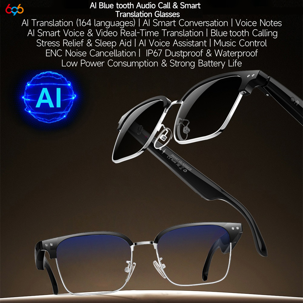 Audio Music For Video - 2025 Newest Waterproof AI Blue Tooth