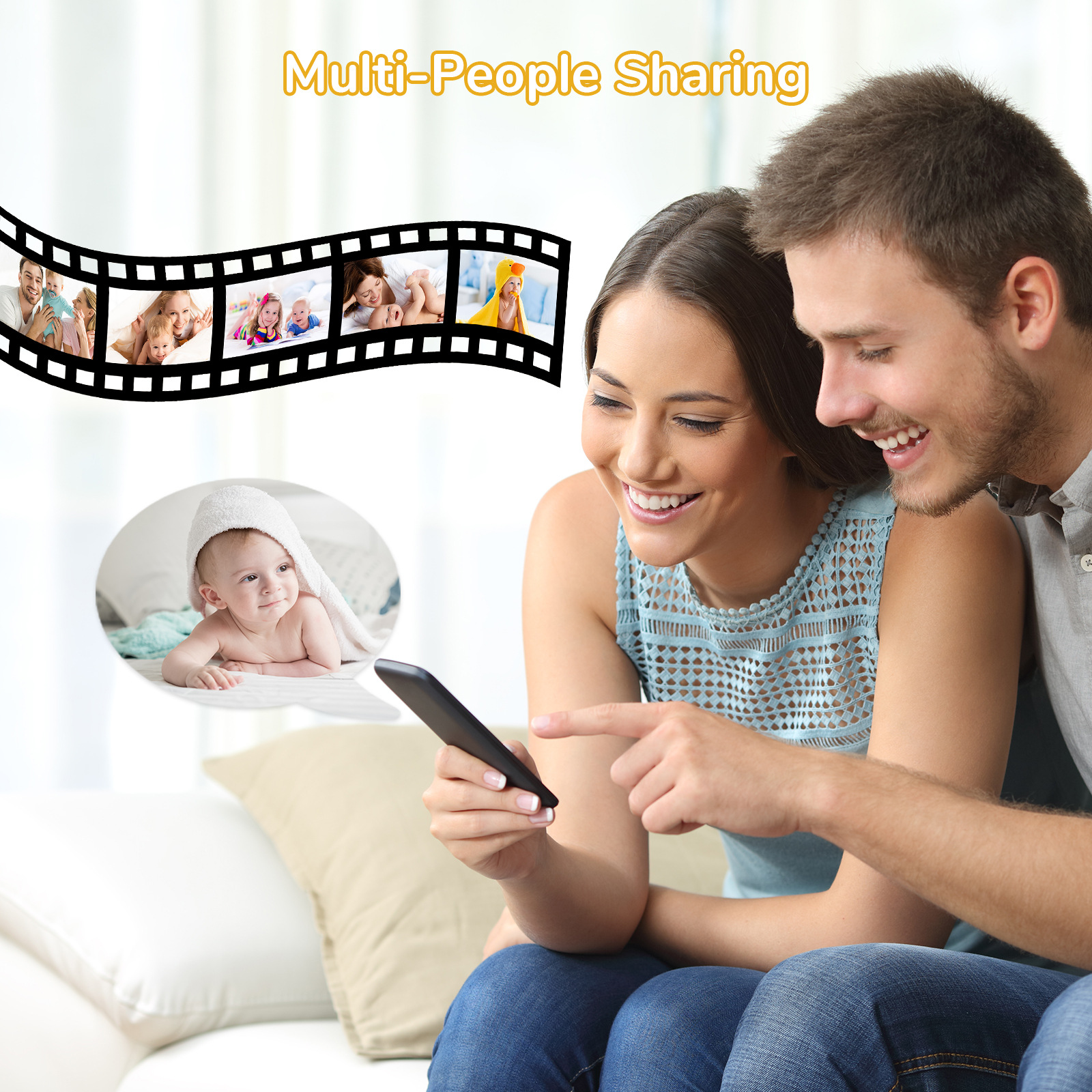 VB803 PRO Baby Monitor with 2p - Audio Music For Video avaliação e preço