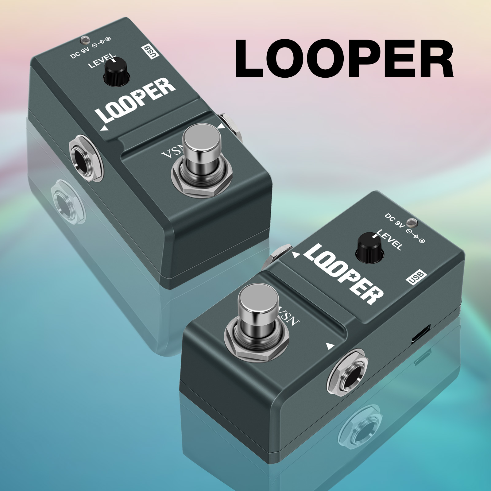 VSN Guitar Looper Pedal Digita - Looper Pedal Guitar avaliação e preço