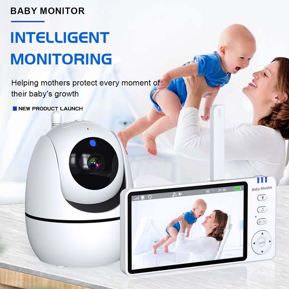 5 Inch Video Baby Monitor Indo - Audio Music For Video avaliação e preço