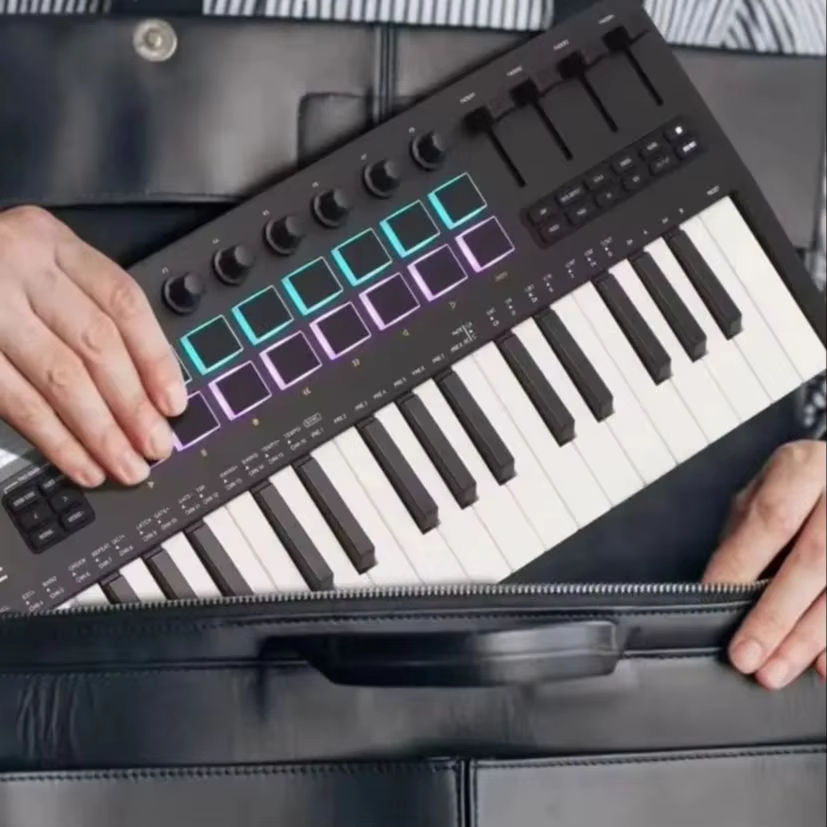 M-VAVE SMK-25 II Black MIDI Dr - Midi Controller Pad avaliação e preço