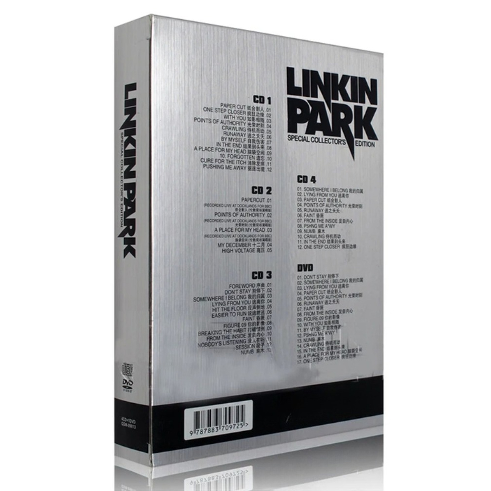 Linkin Park CD DVD Collection  - Audio Music For Video avaliação e preço