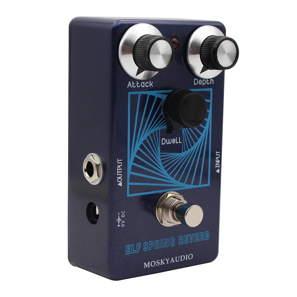 Mosky ELF Spring Reverb Effect - Looper Pedal Guitar avaliação e preço