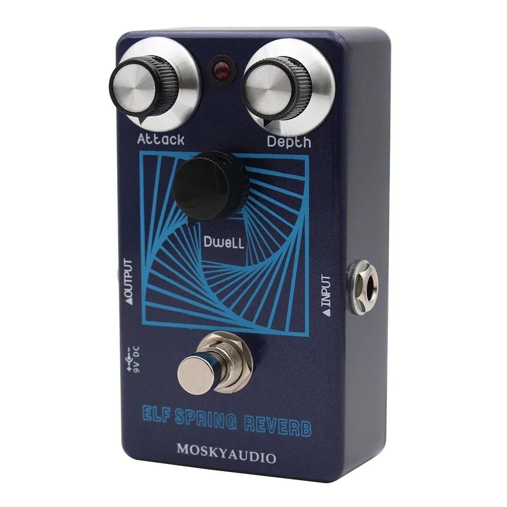 Mosky ELF Spring Reverb Effect - Looper Pedal Guitar avaliação e preço