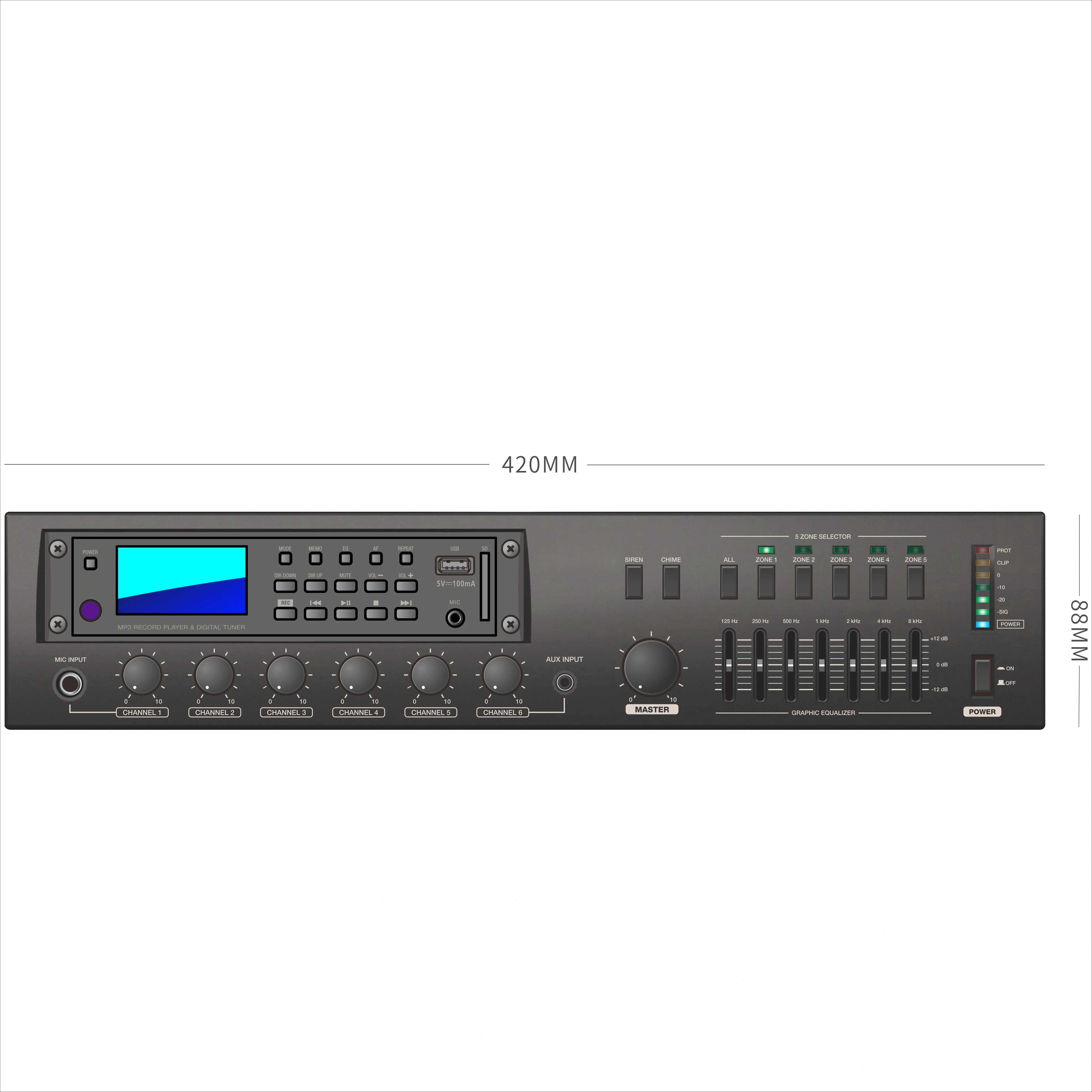 High-end digital power amplifi - Audio Music Store avaliação e preço
