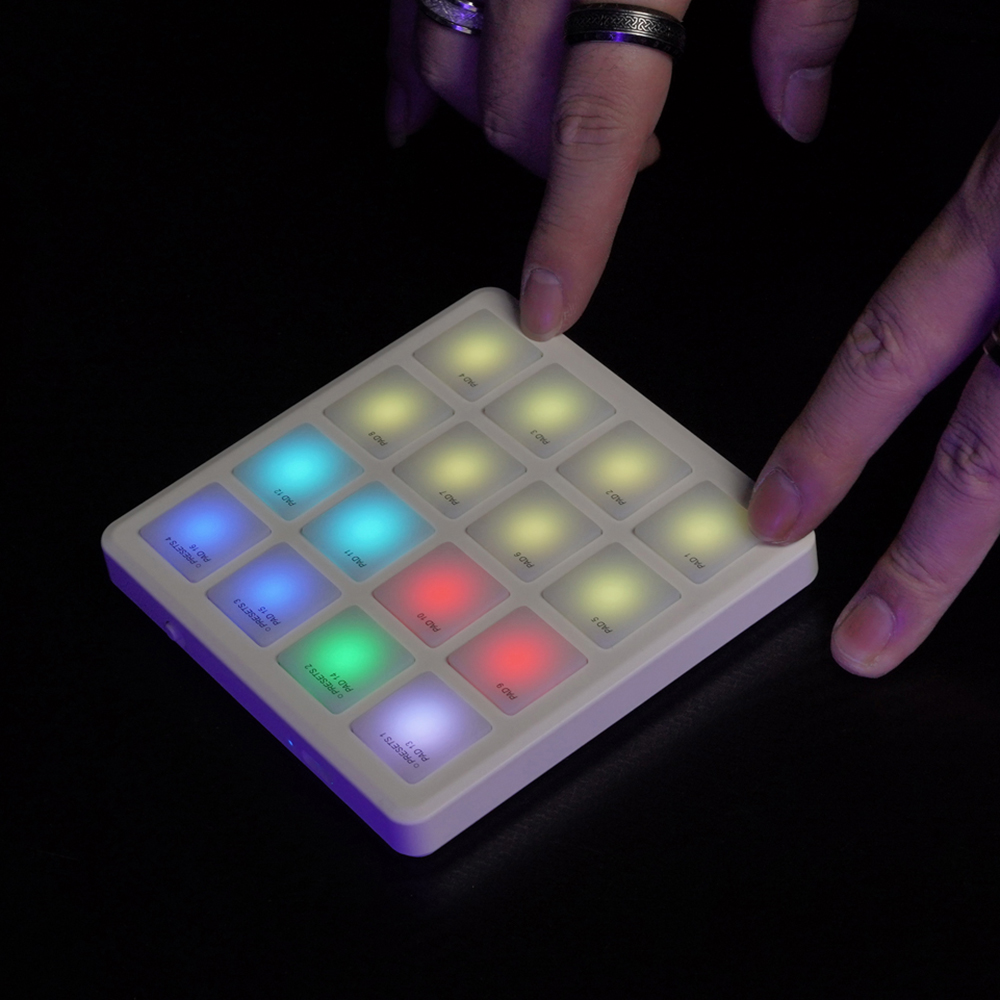 M-VAVE SK-16 SMC-PAD Wireless  - Midi Controller Pad avaliação e preço