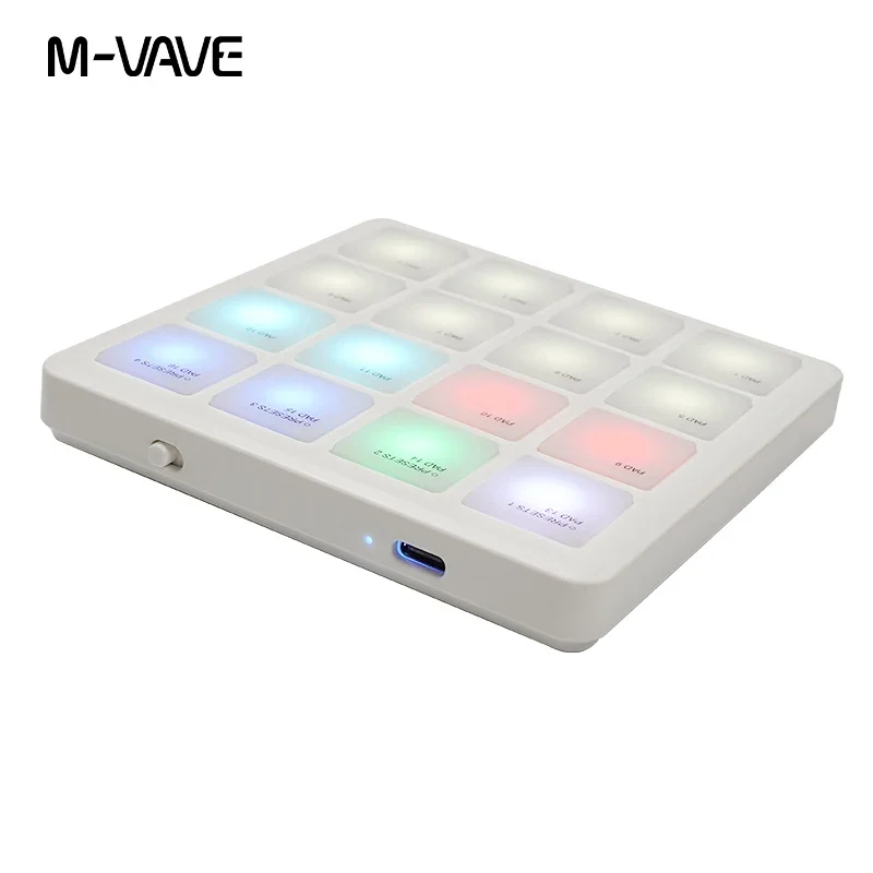 M-VAVE SK-16 SMC-PAD Wireless  - Midi Controller Pad avaliação e preço