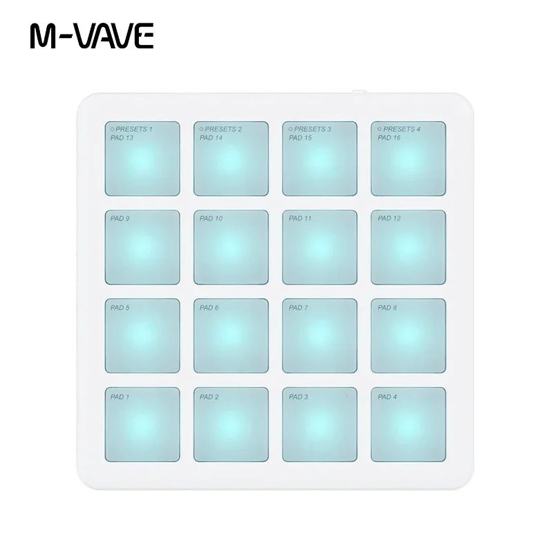 M-VAVE SK-16 SMC-PAD Wireless  - Midi Controller Pad avaliação e preço