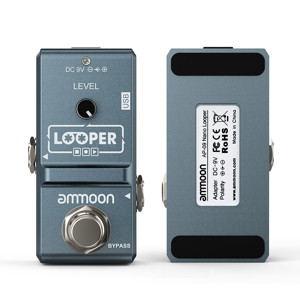 ammoon AP-09  Nano Loop Electr - Looper Pedal Guitar avaliação e preço
