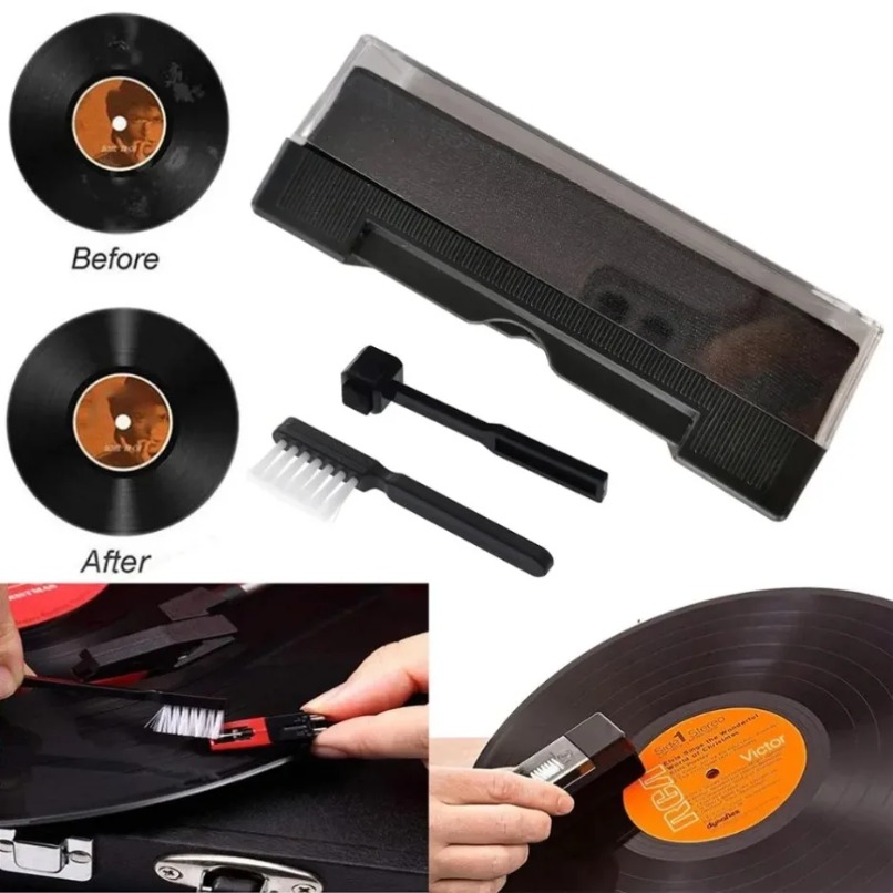 Antistatic Vinyl Record Cleane - Audio Music Remover Free avaliação e preço