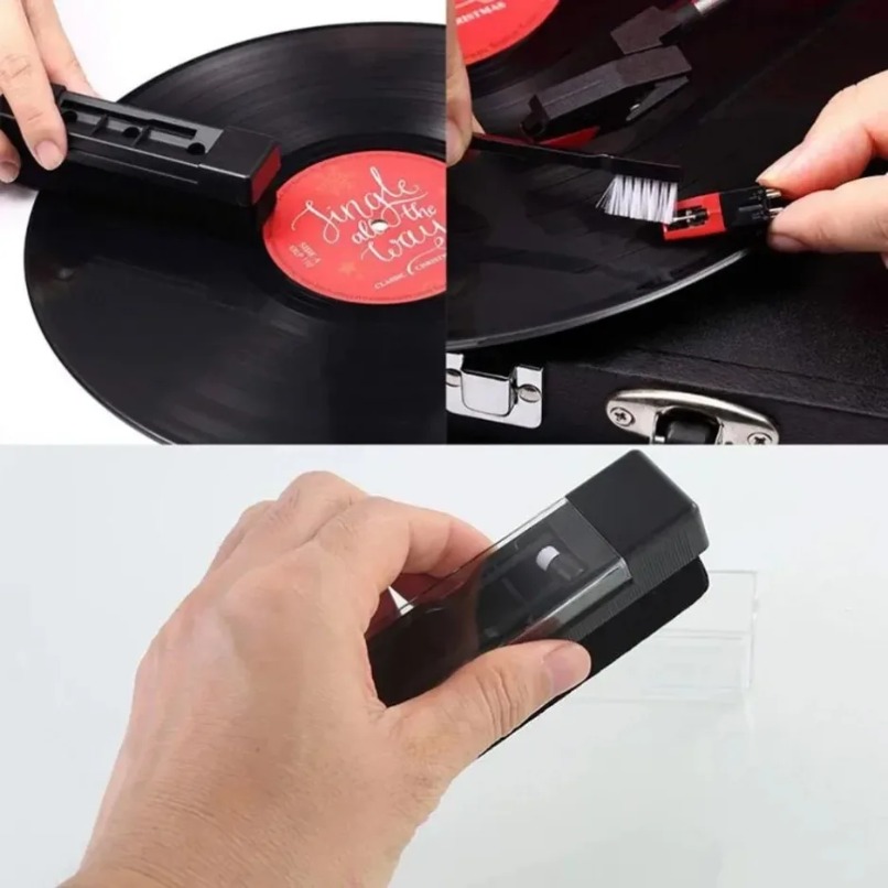 Antistatic Vinyl Record Cleane - Audio Music Remover Free avaliação e preço