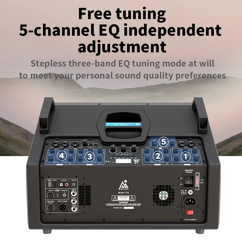 Lihui TT5 Professional Active  - Audio Music By avaliação e preço