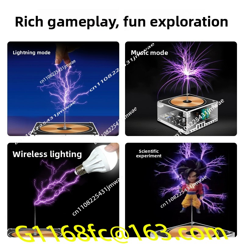 Coil Artificial Lightning Can  - Audio Music By avaliação e preço