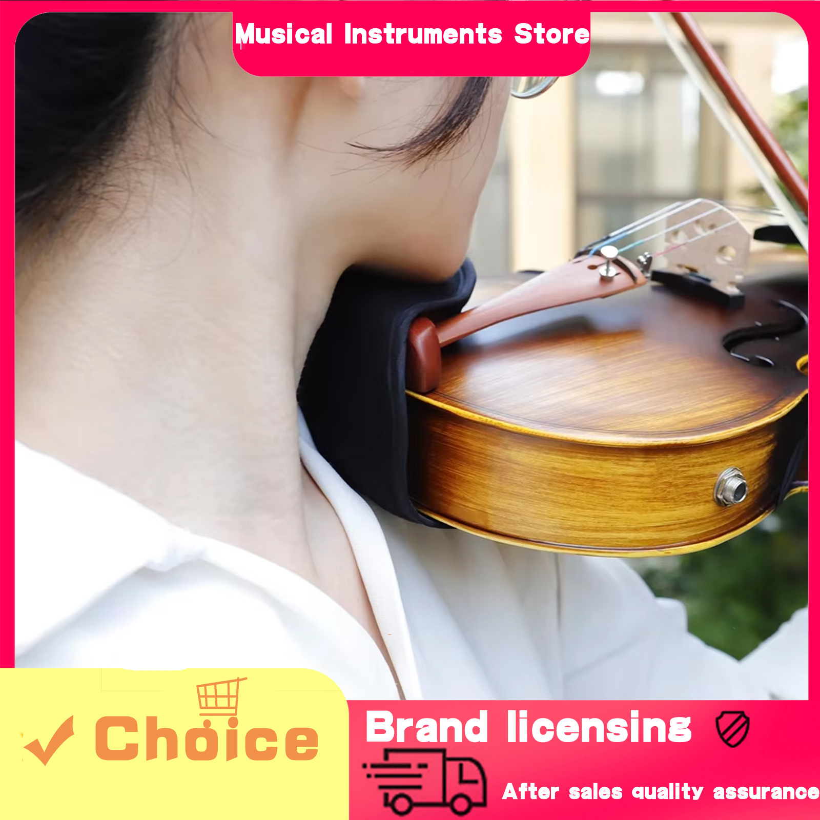 Violin Chin Shoulder Rest Pad  - Violin Shoulder Rest avaliação e preço