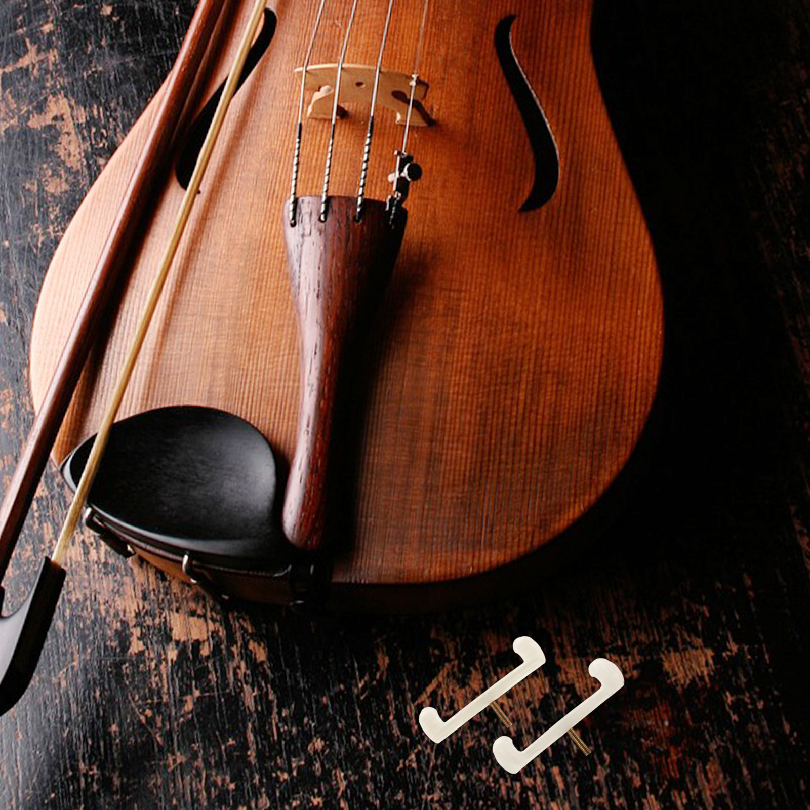 2Pcs Violin Shoulder Rest Feet - Violin Shoulder Rest avaliação e preço