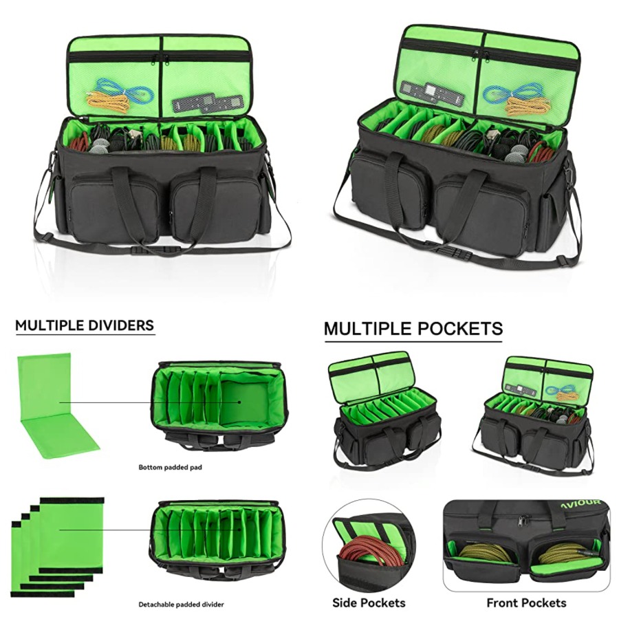 DJ Cable File Bag, Detachable  - Audio Music Store avaliação e preço