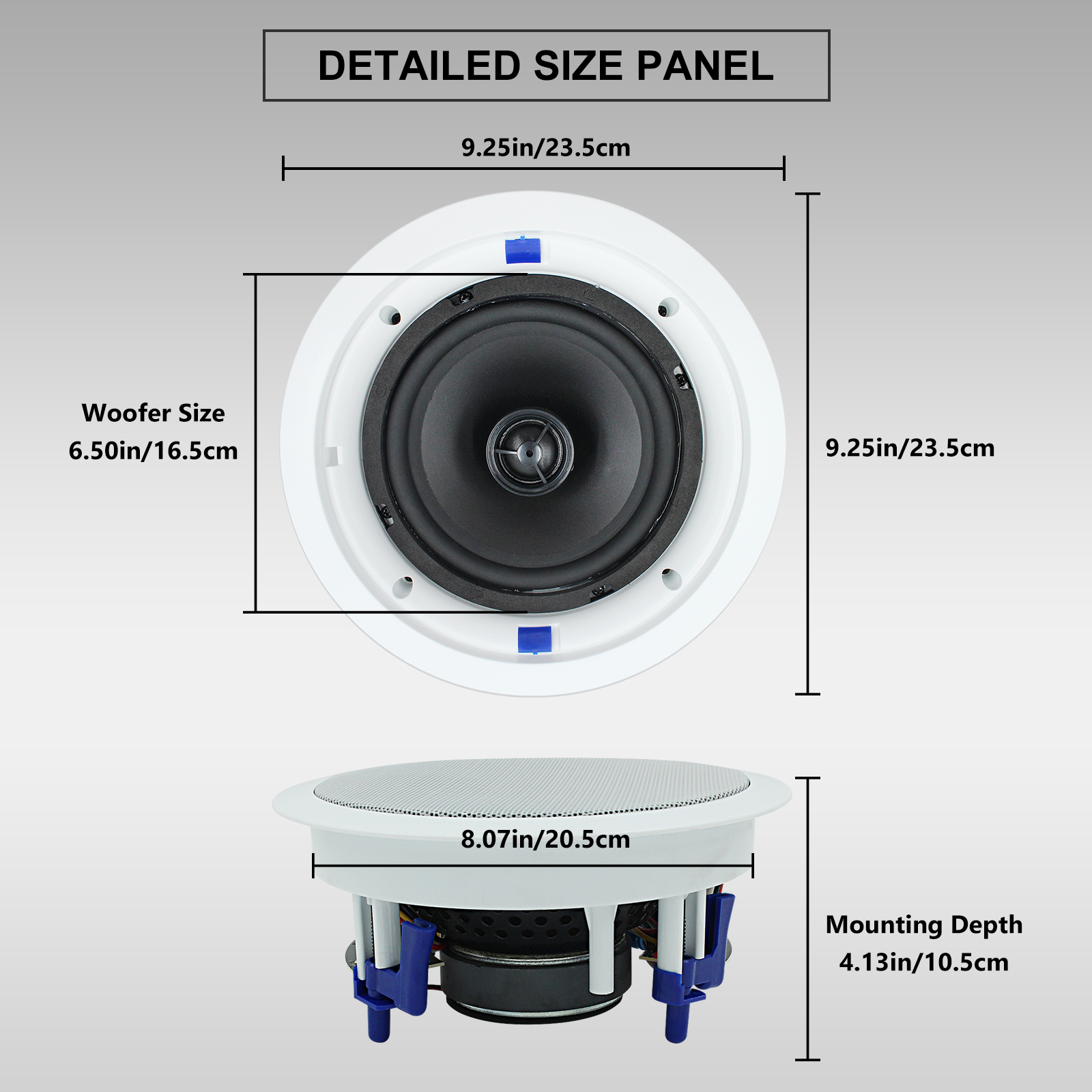 Herdio 4PCS Home Wall In Ceili - Audio Music Store avaliação e preço
