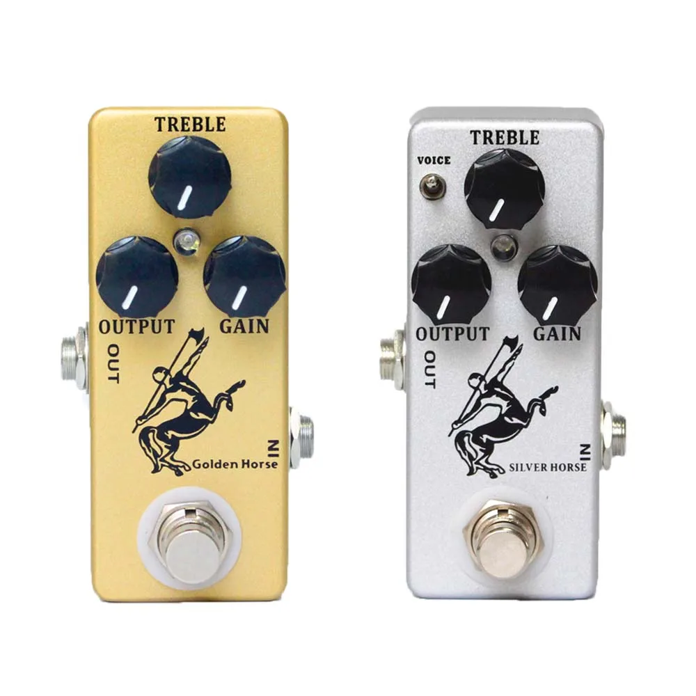 MOSKY Golden/Silver Horse Guit - Looper Pedal Guitar avaliação e preço