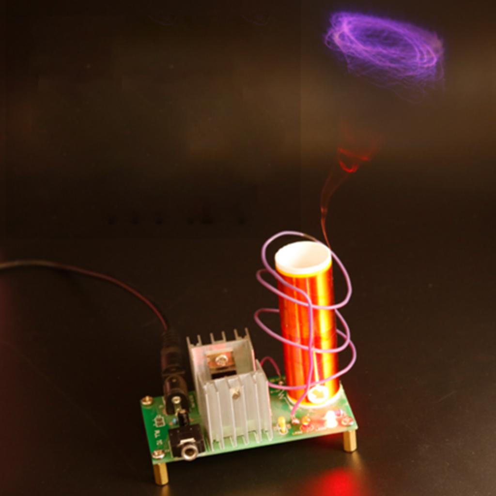 Tesla Coil Plasma Speaker DIY  - Audio Music Generator Free avaliação e preço