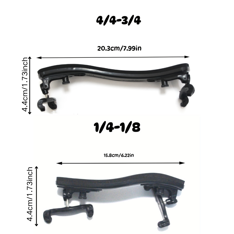 1 pc Adjustable Violin Shoulde - Violin Shoulder Rest avaliação e preço