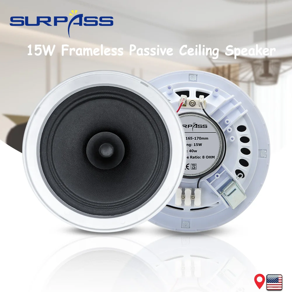 PA Sound System 6inch 15W Ceil - Audio Music Store avaliação e preço