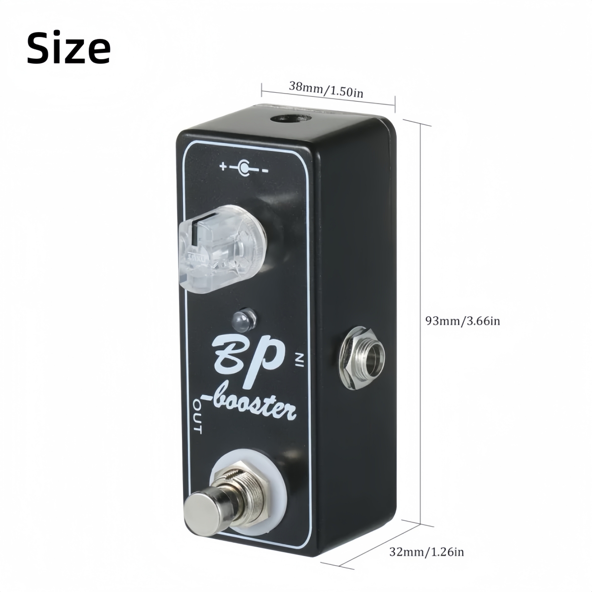 Mosky BP Booster Effect Pedal  - Looper Pedal Guitar avaliação e preço