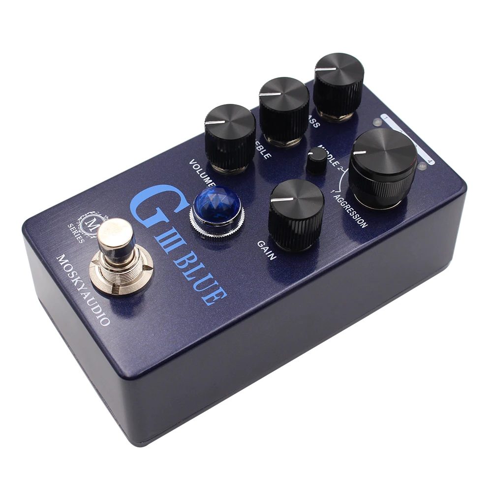 Mosky G III BLUE Overdrive Dis - Looper Pedal Guitar avaliação e preço