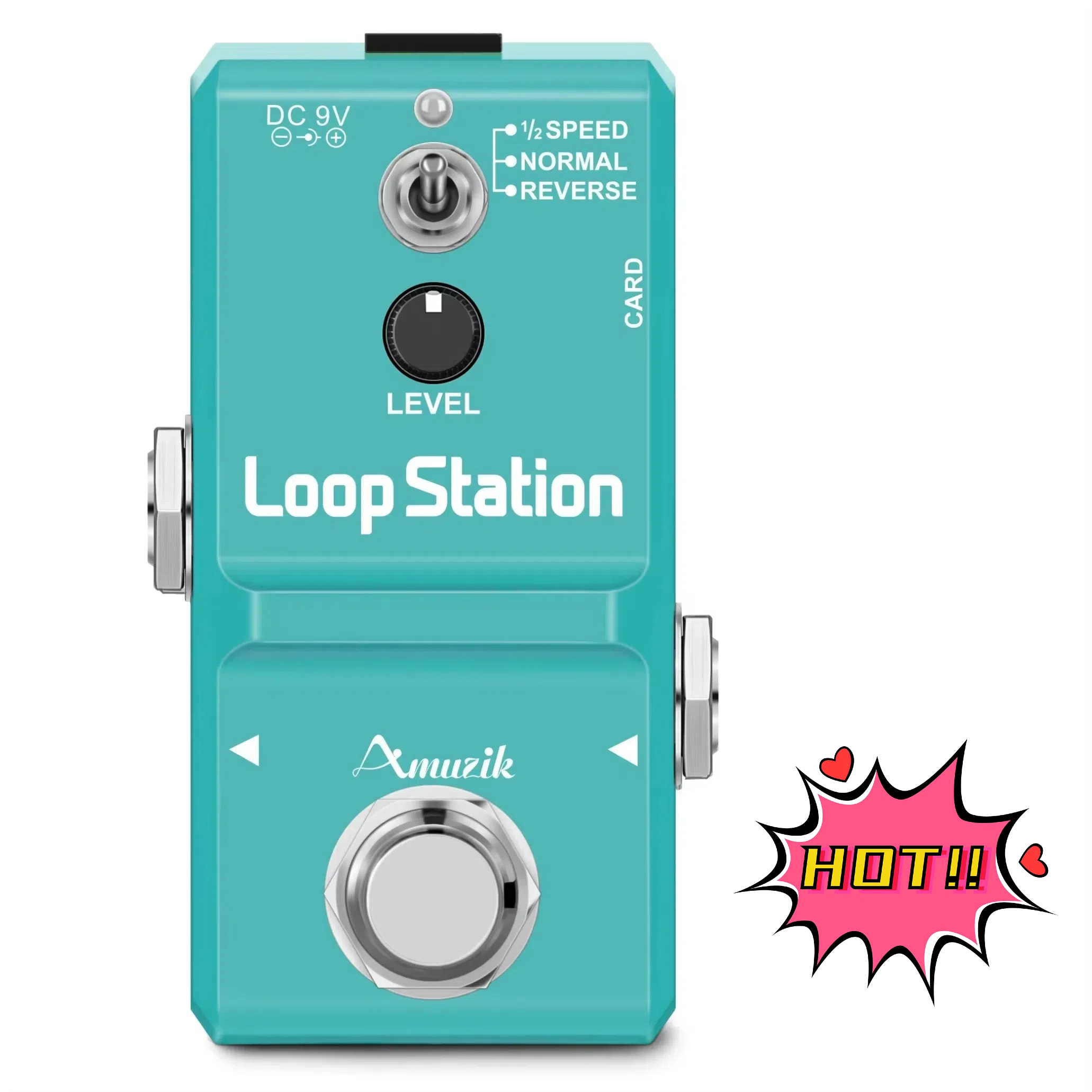 Amuzik Guitar Bass Keyboard Rh - Looper Pedal Guitar avaliação e preço