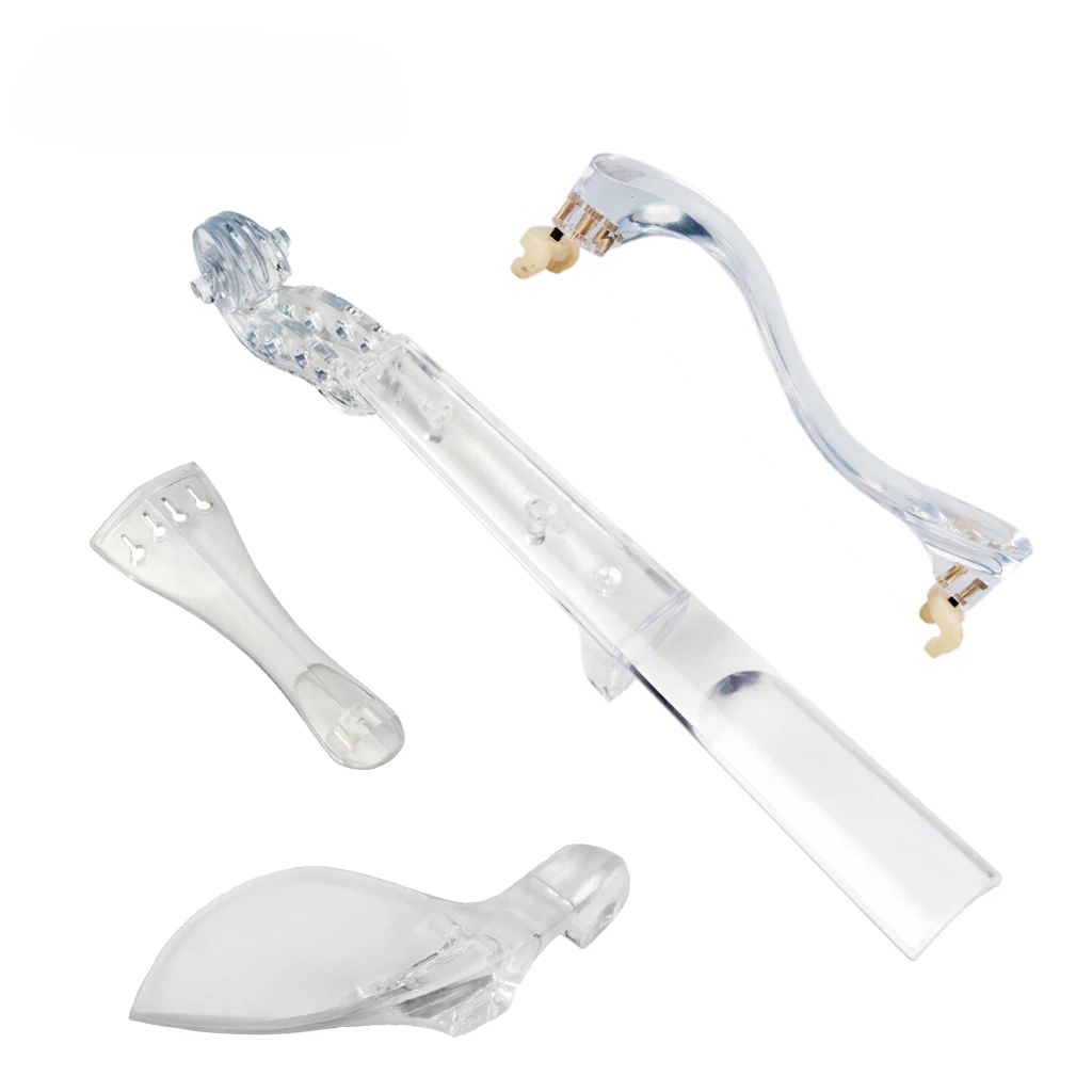 NAOMI Transparent Violin Parts - Violin Shoulder Rest avaliação e preço