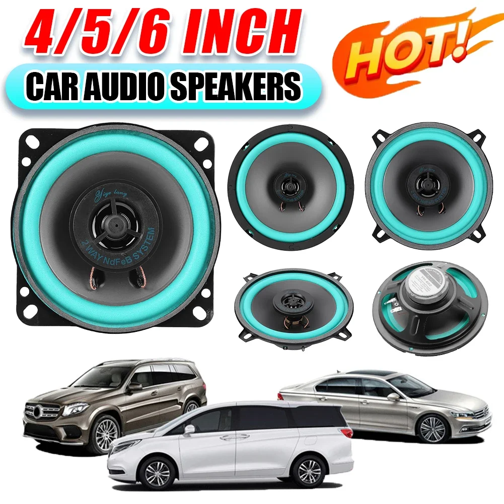 4/5/6.5 Inch Car Coaxial Speak - Audio Universal Music avaliação e preço