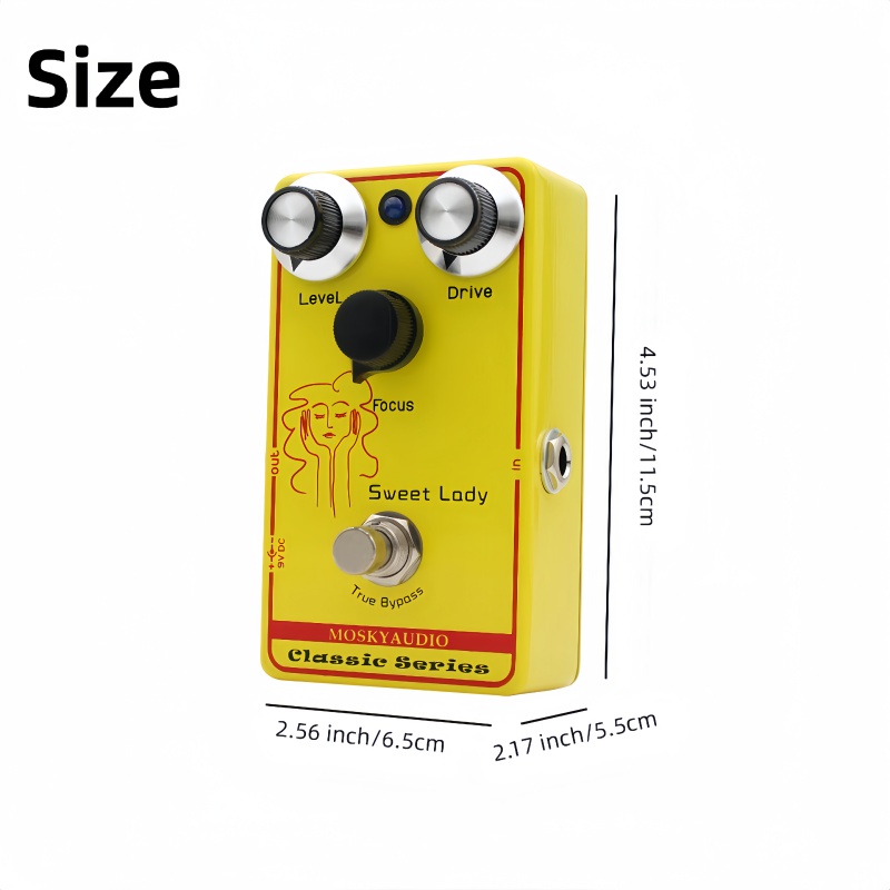 Mosky Audio SWEET LADY Overdri - Looper Pedal Guitar avaliação e preço