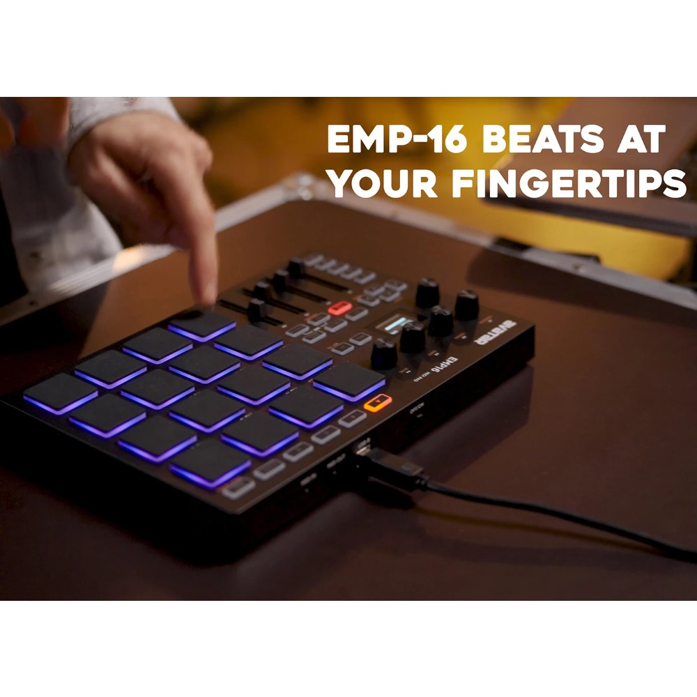 EMP16 MIDI Pad Controller Beat - Midi Controller Pad avaliação e preço