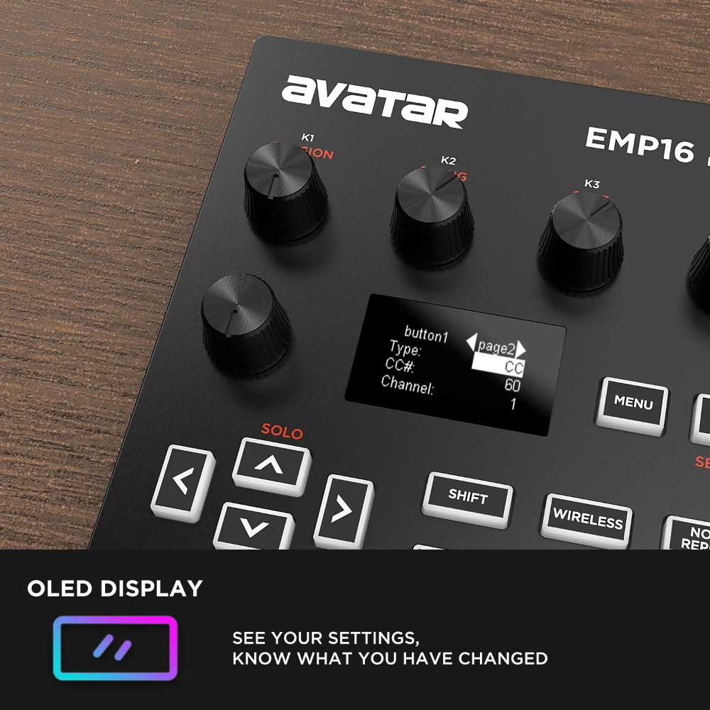 EMP16 MIDI Pad Controller Beat - Midi Controller Pad avaliação e preço