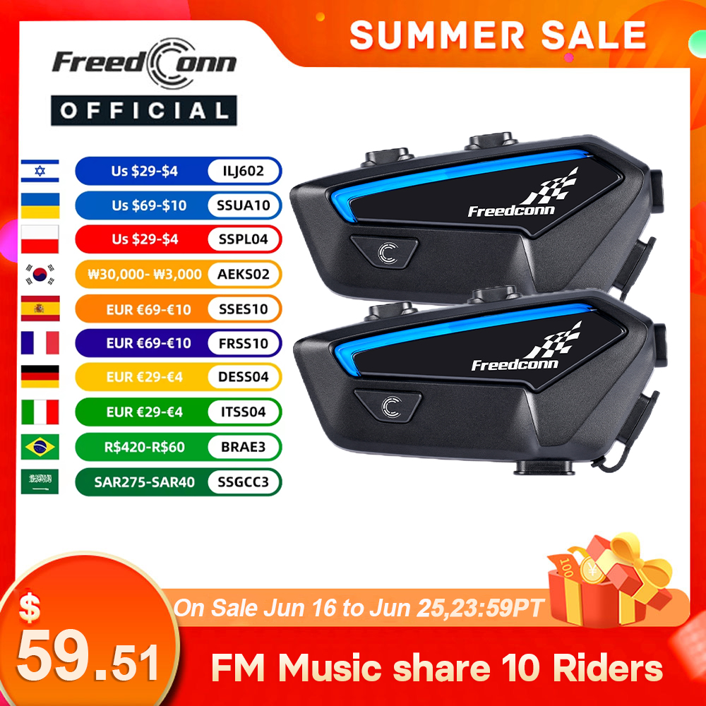 New Freedconn FX Motorcycle In - Audio Universal Music avaliação e preço