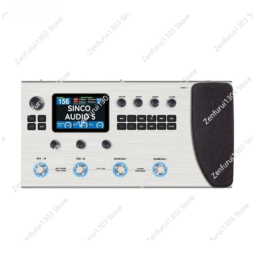 M-VAVE MK-300 Multi-Function G - Looper Pedal Guitar avaliação e preço