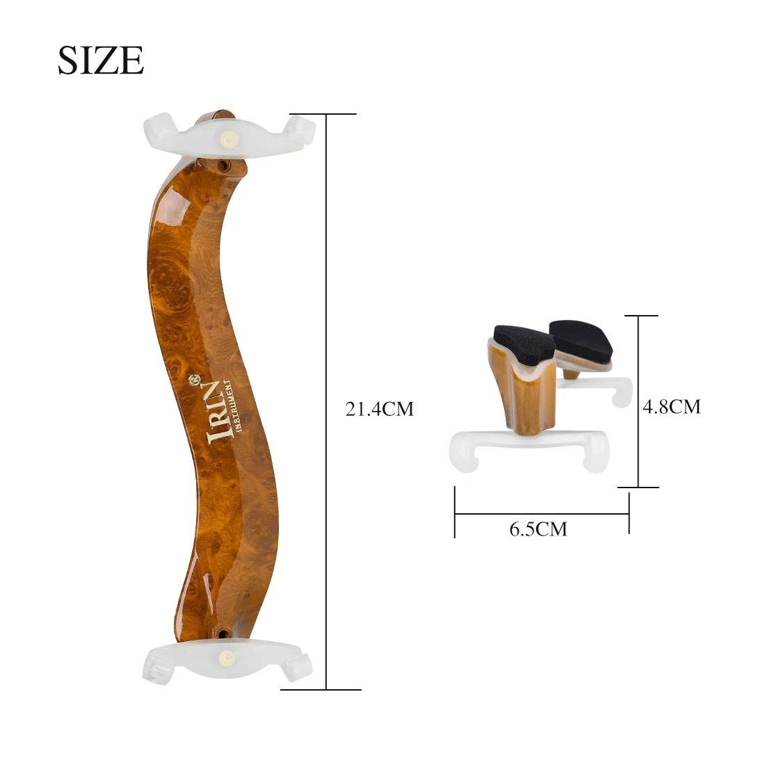 IRIN 4/4 3/4 Violin Shoulder R - Violin Shoulder Rest avaliação e preço