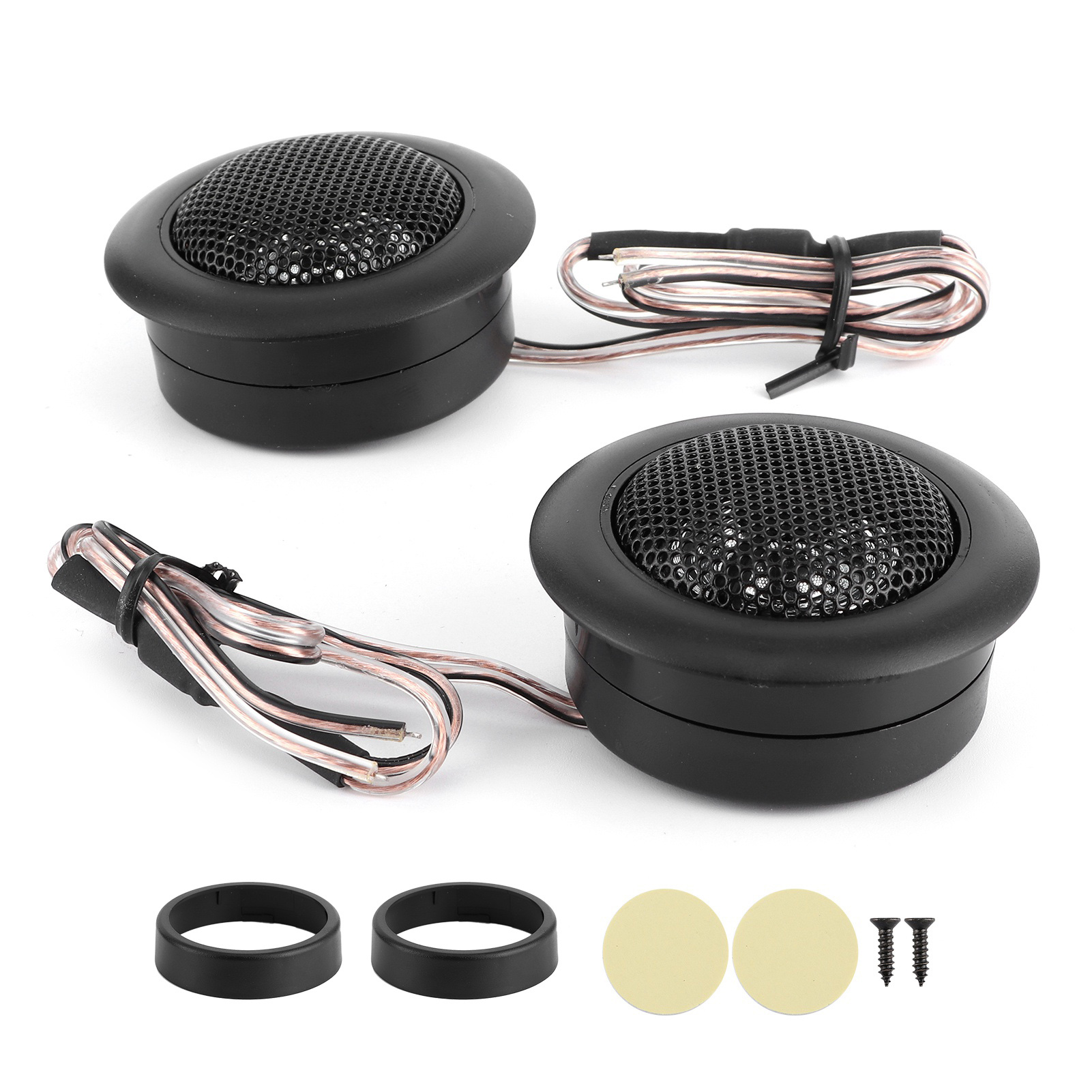 2Pcs Car Speakers Tweeter 120W - Audio Universal Music avaliação e preço