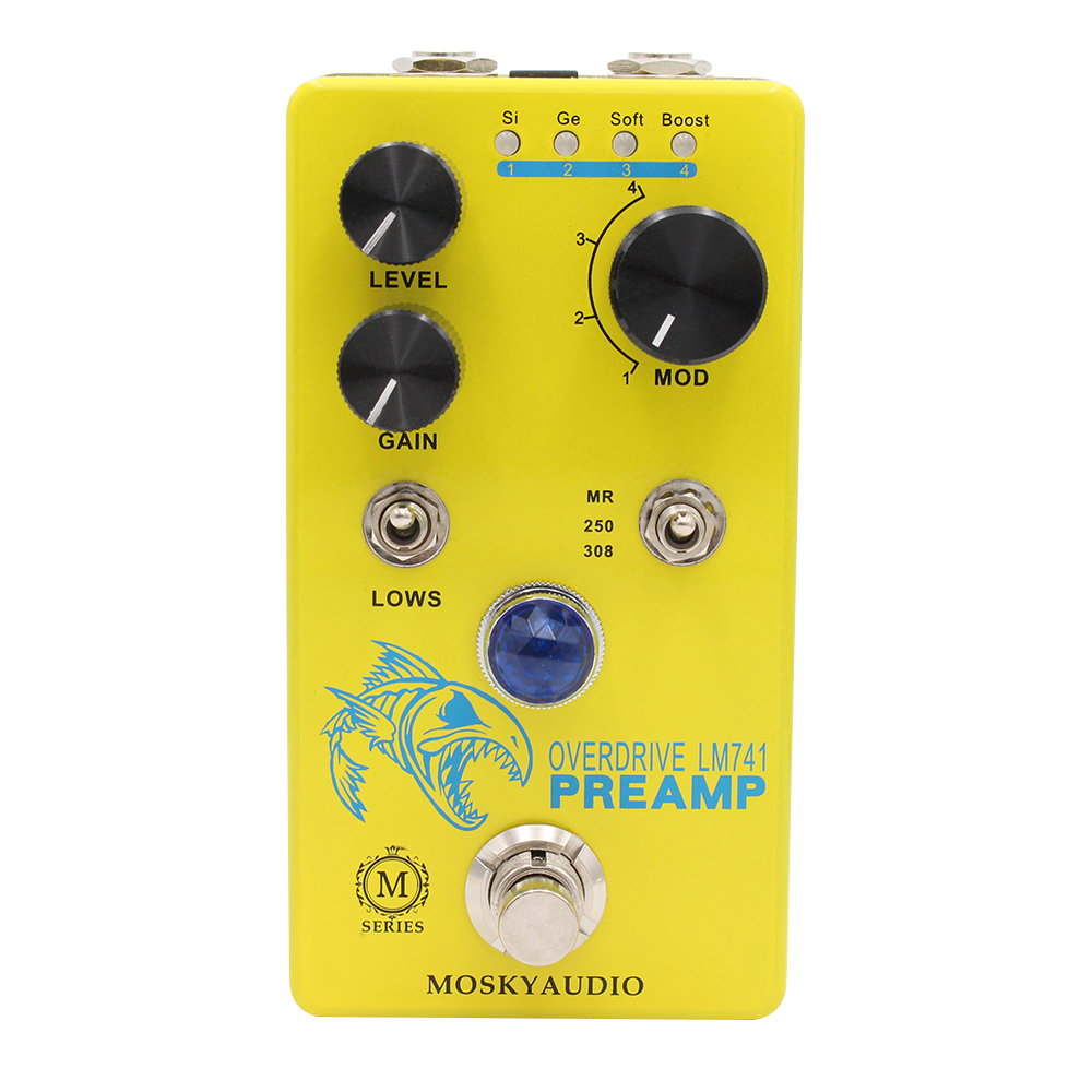MOSKY LM741 Preamp Guitar Peda - Looper Pedal Guitar avaliação e preço