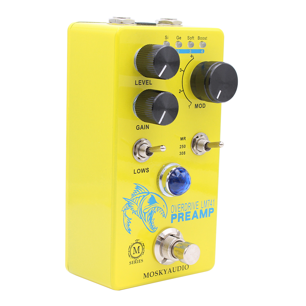 MOSKY LM741 Preamp Guitar Peda - Looper Pedal Guitar avaliação e preço