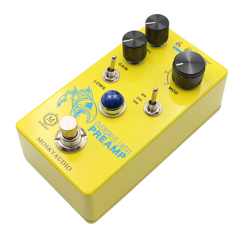 MOSKY LM741 Preamp Guitar Peda - Looper Pedal Guitar avaliação e preço