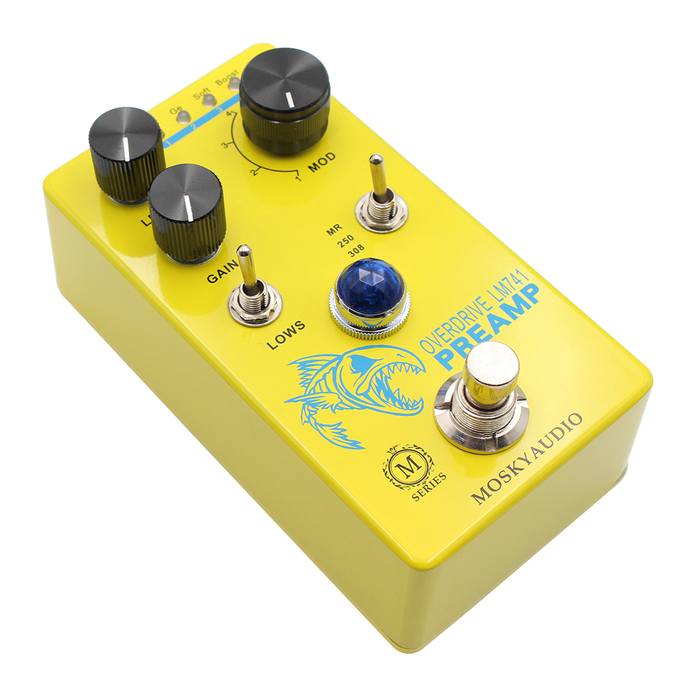 MOSKY LM741 Preamp Guitar Peda - Looper Pedal Guitar avaliação e preço