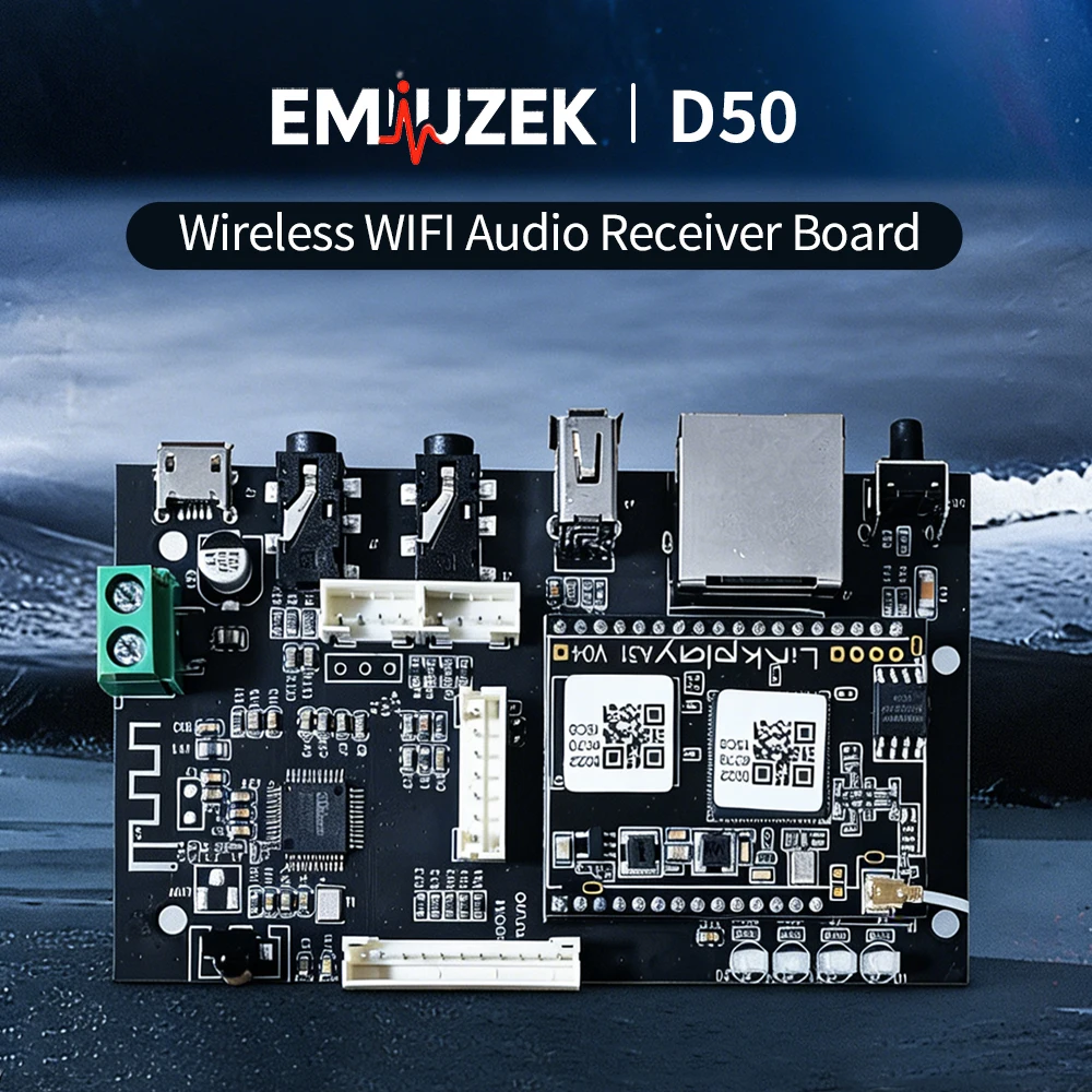 EMIUZEK D50 Wireless Audio Rec - Audio Music By avaliação e preço