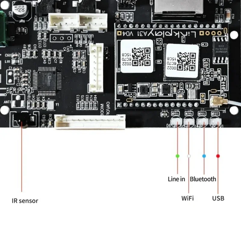 EMIUZEK D50 Wireless Audio Rec - Audio Music By avaliação e preço