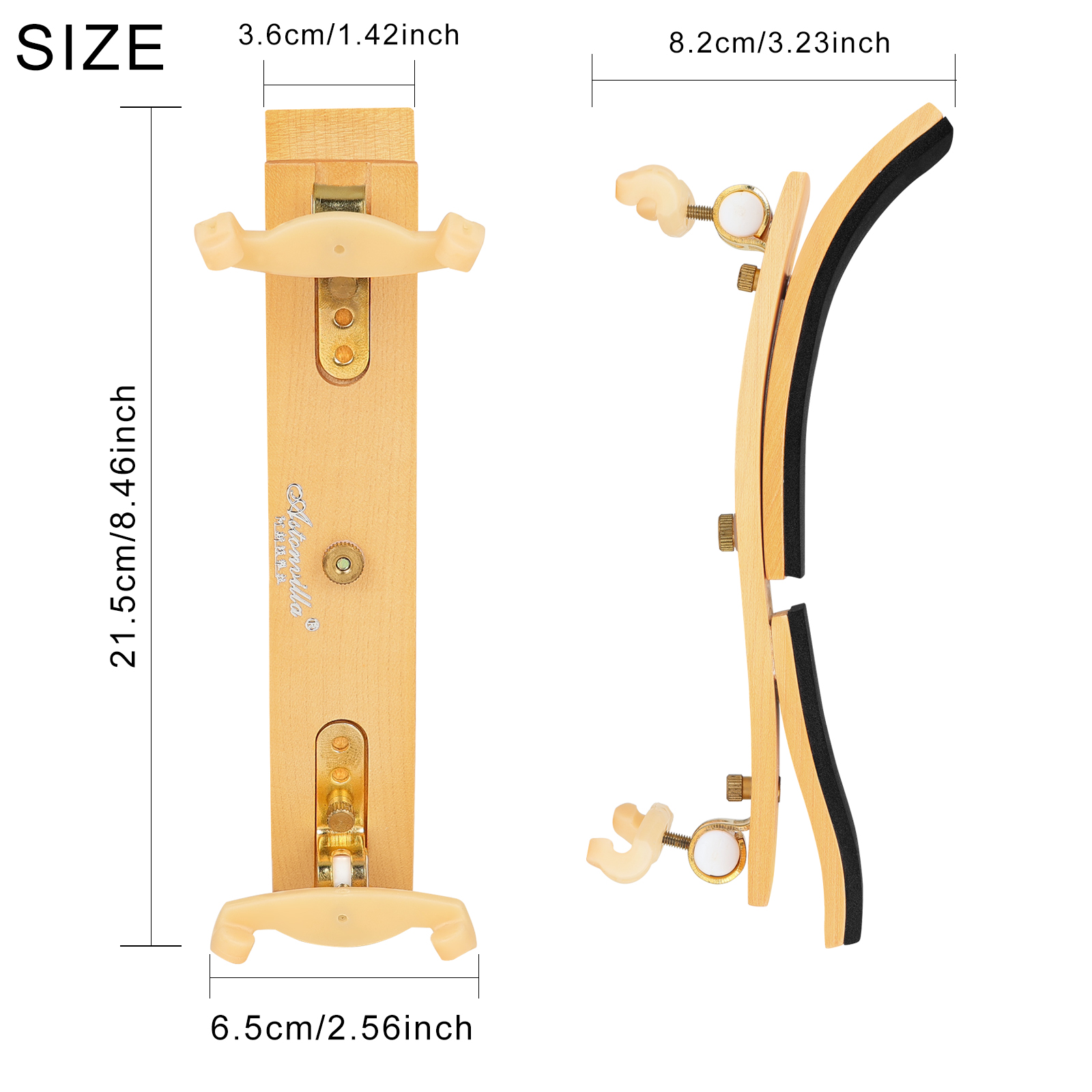 Astonvilla Violin Shoulder Res - Violin Shoulder Rest avaliação e preço