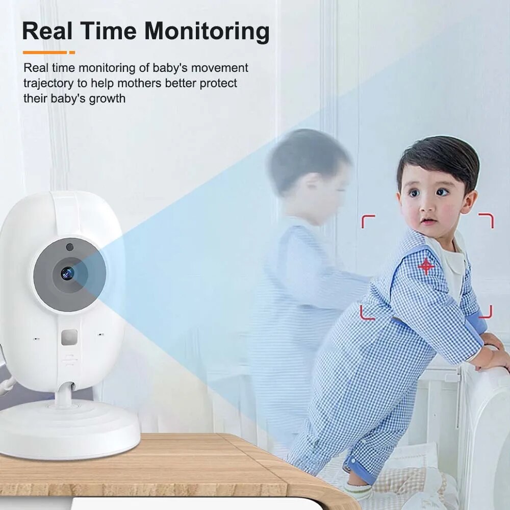 3.5'' Video Baby Monitor 2.4G  - Audio Music For Video avaliação e preço
