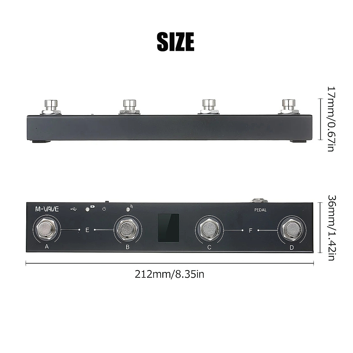 M-VAVE Chocolate Bluetooth MID - Midi Controller Pad avaliação e preço