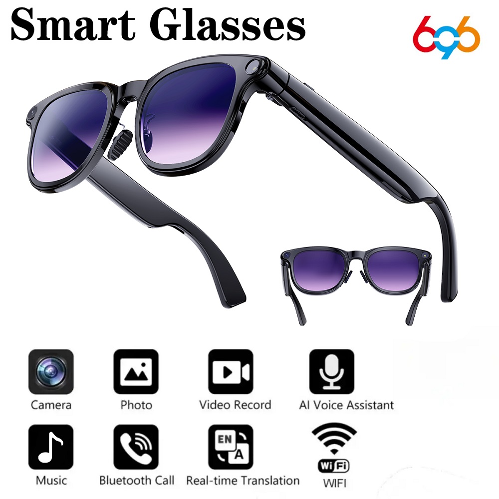 Smart Glasses AI Assistant Rea - Audio Music For Video avaliação e preço